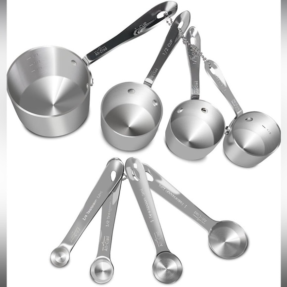 ALL-CLAD • Stainless Steel Measuring Cup & Spoon Set
